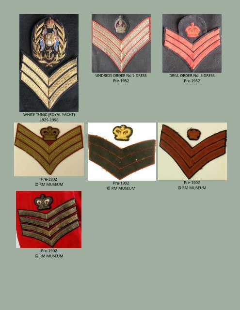 Badges Royal Marines Colour Sergeant Rank