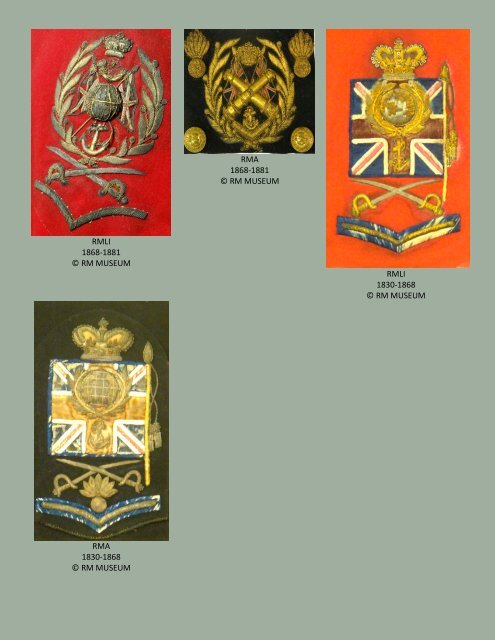Badges Royal Marines Colour Sergeant Rank