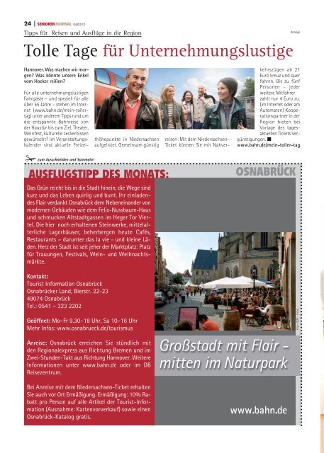 Senioren Journal 04/2012 - LeineVision.