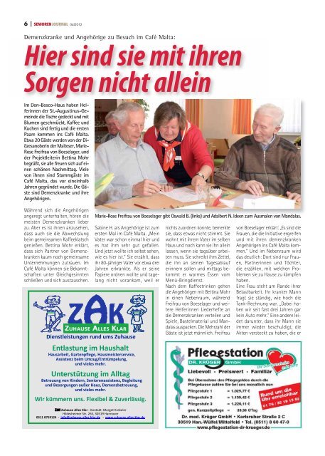 Senioren Journal 04/2012 - LeineVision.