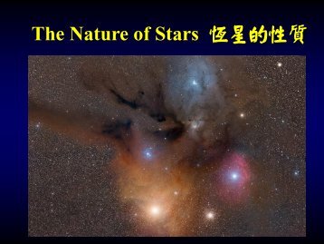 10. Properties of Stars