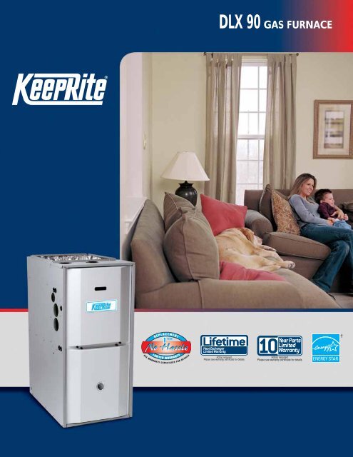 DLX 90 Gas Furnace - KeepRite