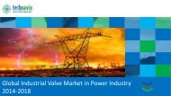 Global Industrial Valve Market in Power Industry 2014-2018