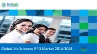 Global Life Sciences BPO Market 2014-2018