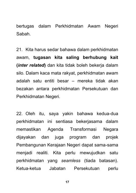 teks ucapan ybhg. tan sri dr. ali bin hamsa ketua setiausaha negara ...