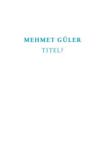 Mehmet Güler Titel?