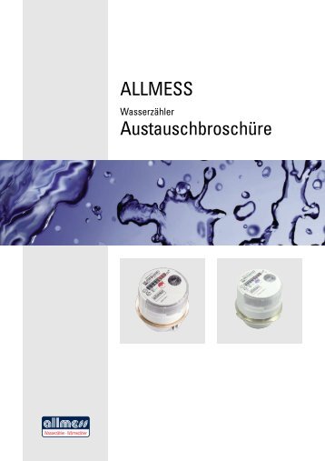 P1295 Wasserza?hler NA Broschu?re_TS0810 ... - Allmess GmbH