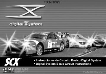 Instrucciones de Circuito BÃ¡sico Digital System - Scalextric