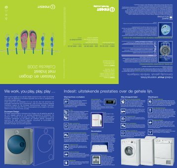 Wasmachines voorladers Was-droogautomaten Wasdrogers - Indesit