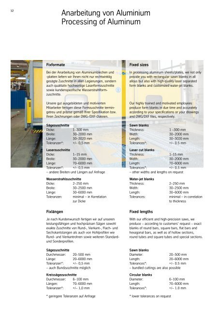 Lagerprogramm NE-Metalle Deutsch/Englisch - Jacob Bek