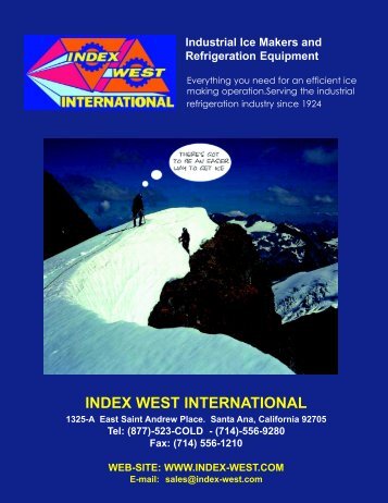 index catalog 16 - Index West International