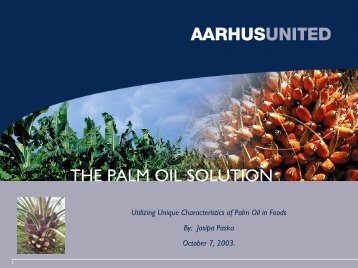 Josipa Paska.pdf - American Palm Oil Council