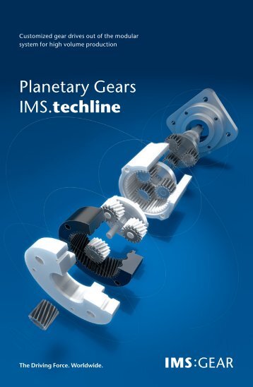 Planetary Gears IMS.techline - IMS Gear GmbH