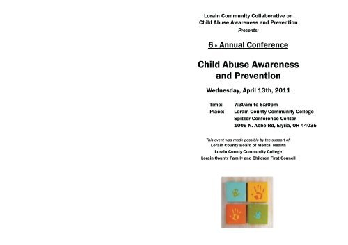 Child Abuse Awareness and Prevention - Lorain County General ...