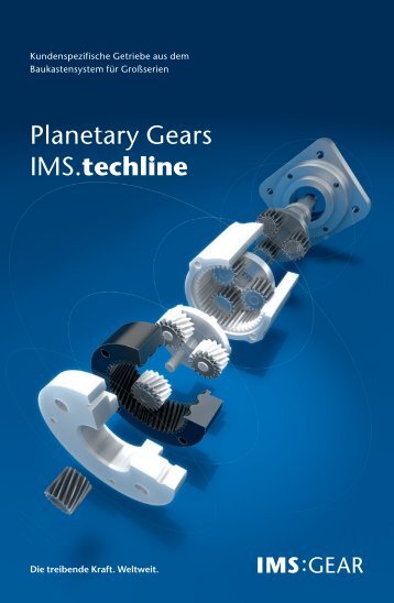 Produktlinie IMS.techline - IMS Gear GmbH