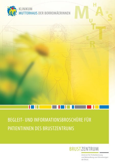 Begleit- und Informationsbroschüre für Patietinnen des Brustzentrums