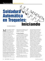 Soldadura AutomÃ¡tic en Troqueles Iniciando Cometarios