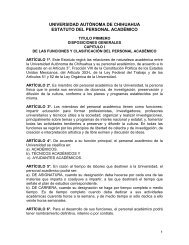 Estatuto del personal AcadÃ©mico - Transparencia - Universidad ...