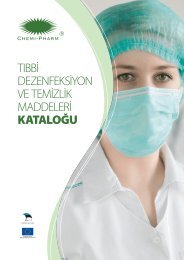 tÄ±bbi dezenfeksiyon ve temizlik maddeleri kataloÄu - Chemi-Pharm AS