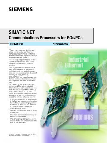 Communications Processors for PG/PC - CERN