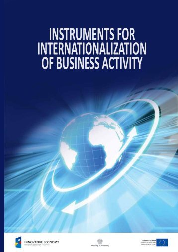 instruments for internationalization of business activity