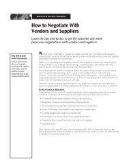 How to Negotiate With Vendors and Suppliers - SkillPath | Seminars