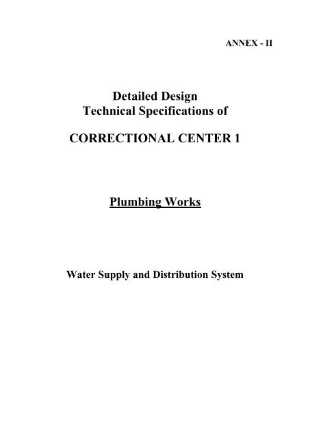 RFQ023, Annex II - Technical Specifications of water supply.pdf