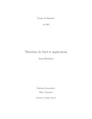 Théorème de Sard et applications - CQFD