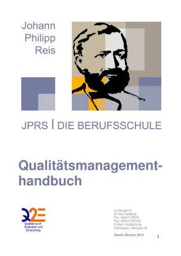 Qualitätsmanagementhandbuch