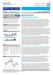 Saudi Ceramic Continued success - Al Rajhi Capital