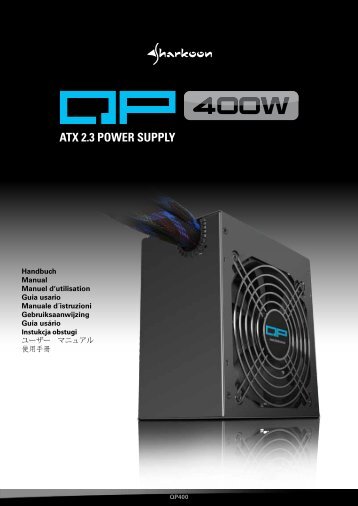 ATX 2.3 POWER SUPPLY - Sharkoon