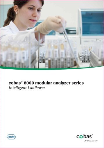 cobasÂ® 8000 modular analyzer series - Roche Diagnostics