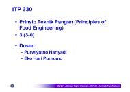 ITP330-iNTRO-Prinsip Teknik Pangan-2012