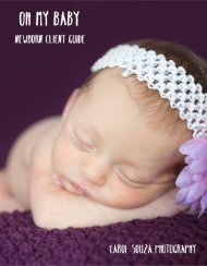 Newborn Session Guidelines