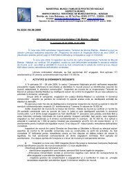 Informatii de presa - ITM Bistrita-Nasaud