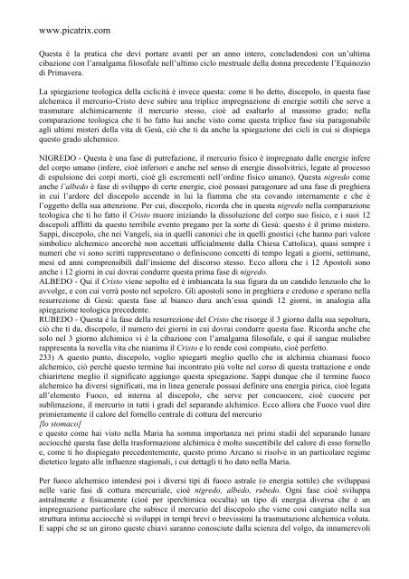 DOSSIER SEGRETI ERMETISMO ALCHIMIA - Esolibri