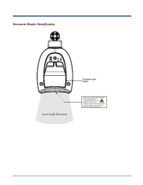 Document Reader Imaging Guide