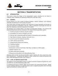 DESIGN STANDARDS SECTION 6 ... - City of Lethbridge