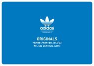 Segmentierung der adidas Originals Kollektion