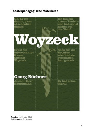 Woyzeck_Materialmappe - WestfÃƒÂ¤lisches Landestheater