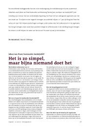 De autoriteit: Johan van Praet, bestuurder AveleijnSDT - Zorgmarkt