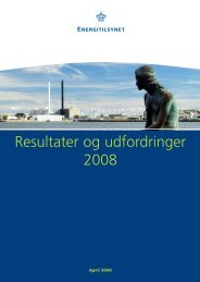 Resultater og udfordringer 2008.pdf - Energitilsynet