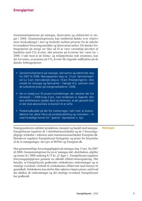 Resultater og udfordringer 2008.pdf - Energitilsynet