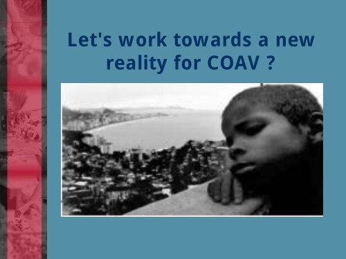 The Coav Cities Project - Comunidade Segura