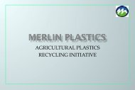 Merlin Plastics - Recycling Council of Alberta