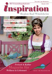 Magazin für - Magazin Inspiration - Bad  Windsheim