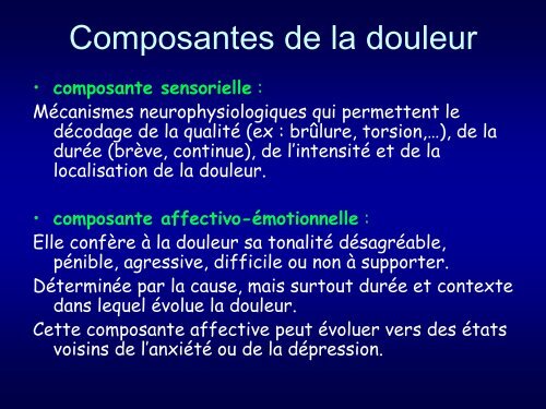 Douleur neuropathique