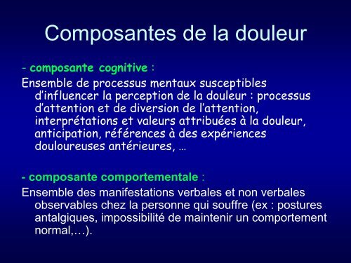 Douleur neuropathique