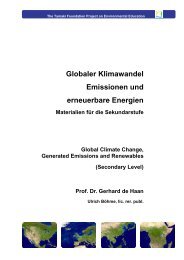 Globaler Klimawandel Emissionen und erneuerbare ... - Institut Futur