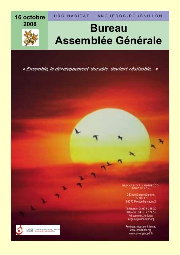 Bureau Assemblée Générale - Convergence-LR